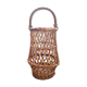 Panier en osier vintage pour fleurs
