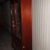 Small showcase Louis Philippe mahogany