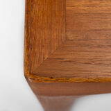 Extendable dining table in teak by Johannes Andersen for Uldum Møbelfabrik