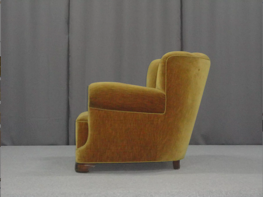 Armchair high back, 1940