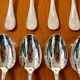 Christofle perles 12 table spoons near new condition 20.5 cm
