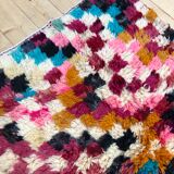 Moroccan Berber carpet Boujaad colorful 1.36x0.9m
