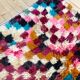 Moroccan Berber carpet Boujaad colorful 1.36x0.9m