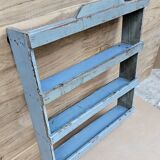 Burmese teak wall shelf