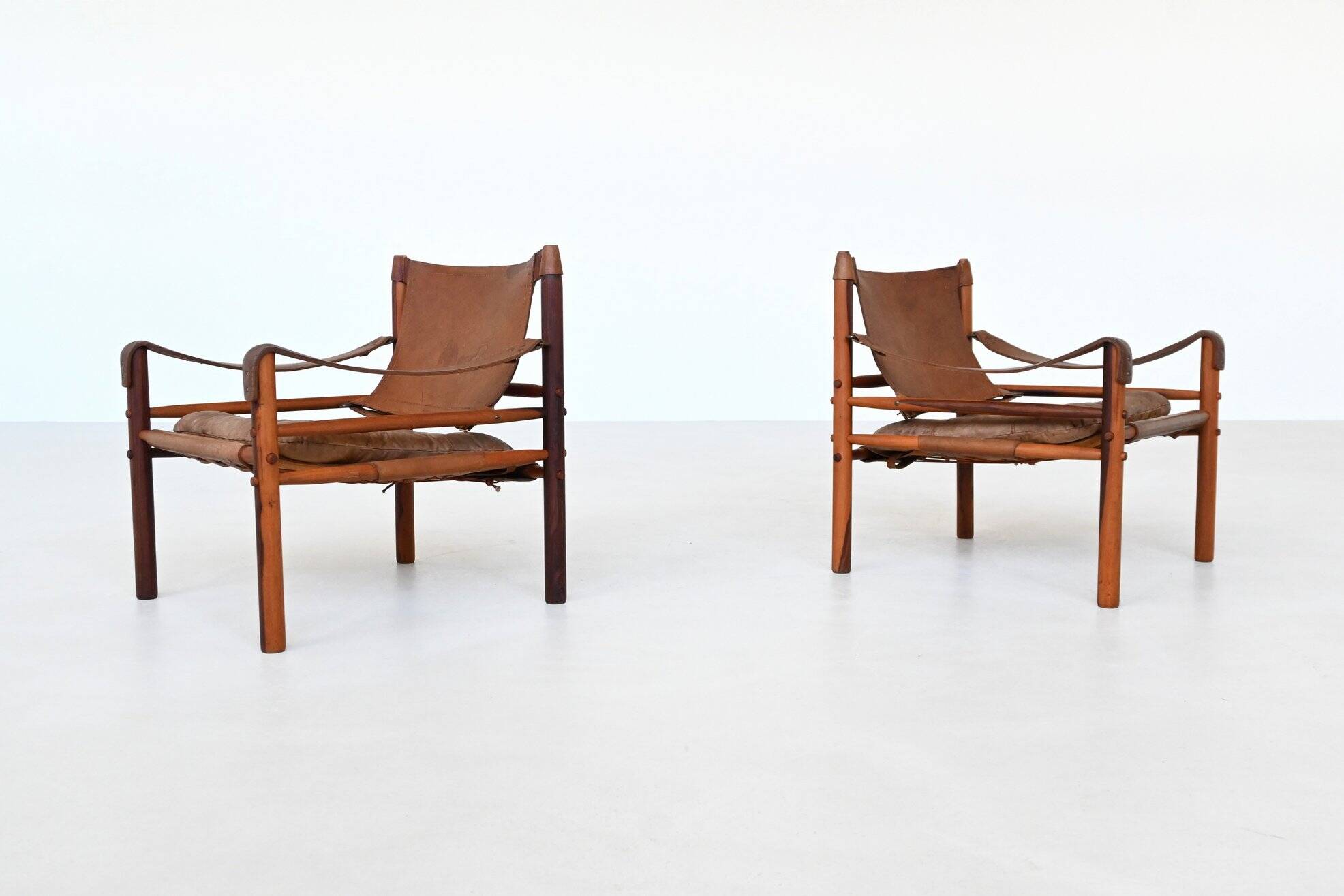 Arne Norell pair of 'Sirocco' lounge chairs Norell Mobel AB Denmark 1960