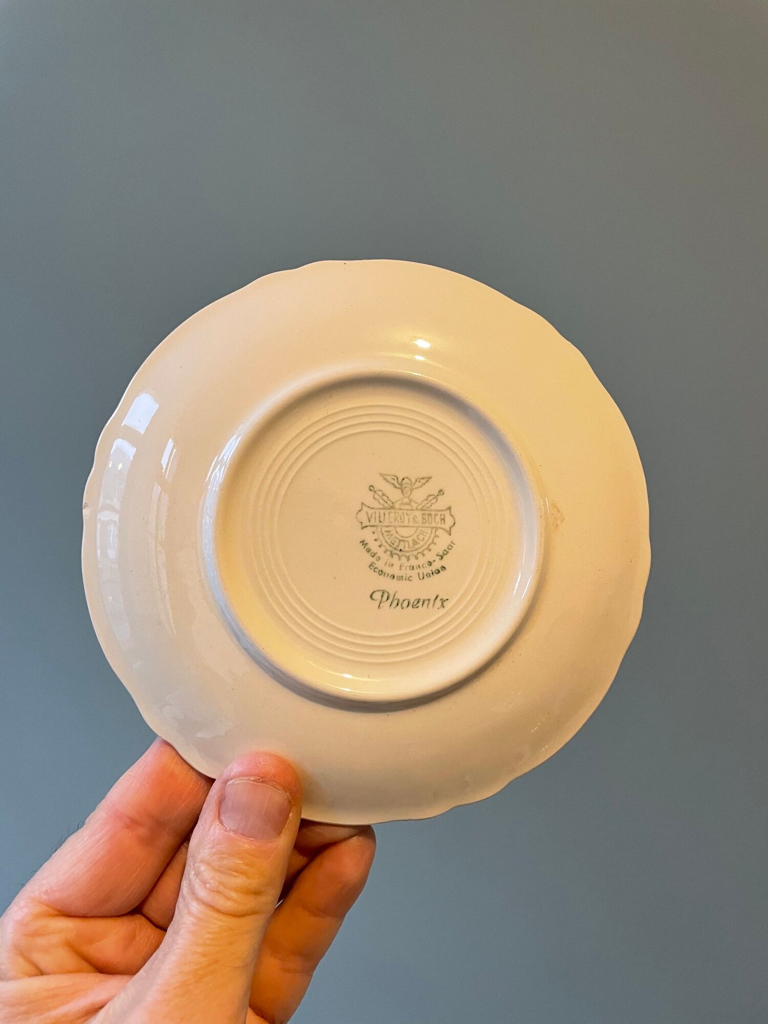 Set of 10 pieces of a Villeroy and Boch tea set, Phoenix model