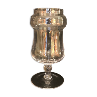 26 cm cut terrarium for plants or vintage candy jar vase pot