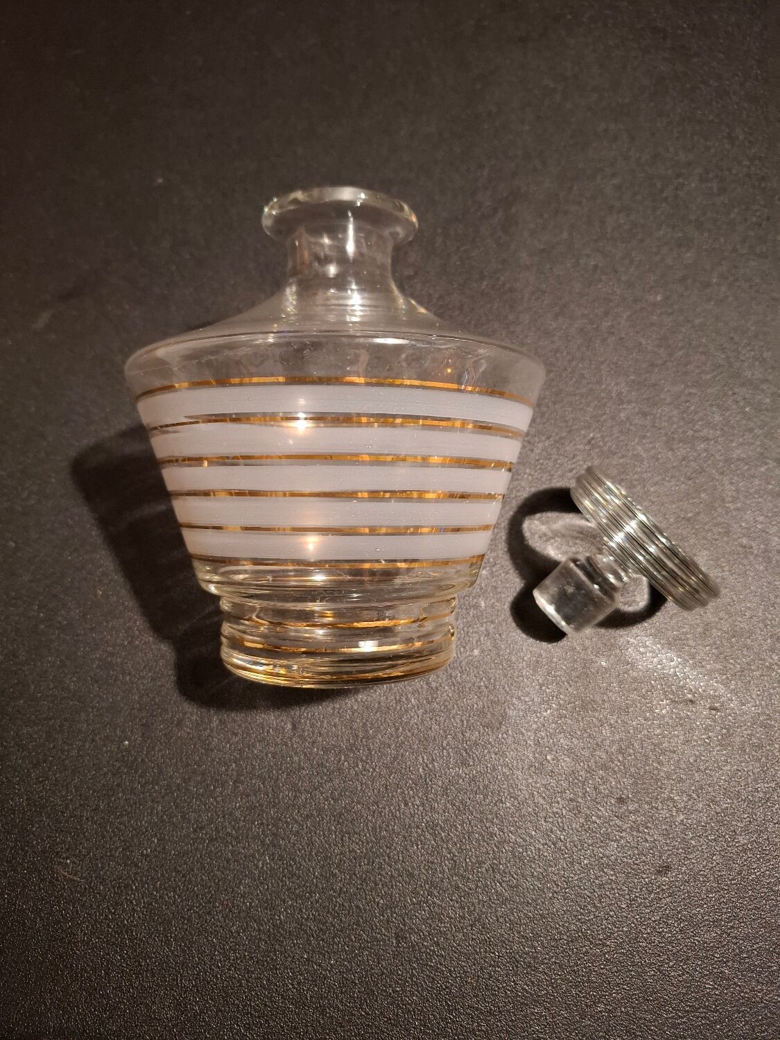 Art Deco liqueur carafe