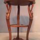 Side table with a swan neck.