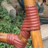 Paire d’anciennes chaises de bistrot terrasse