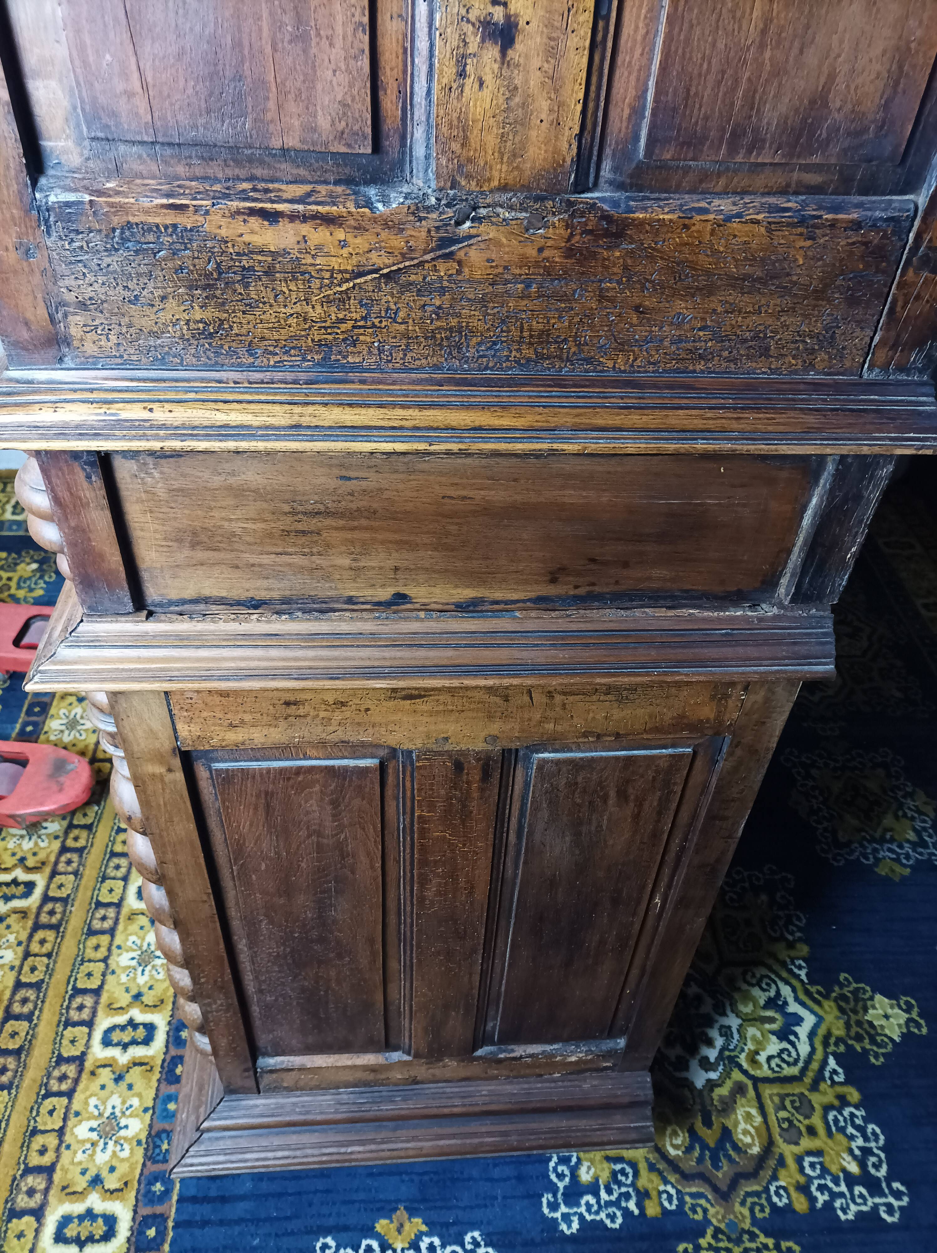 Louis XIII era sideboard in walnut