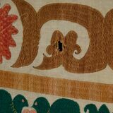 Vintage Turkish hand-knotted rug 130x136 cm