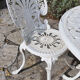 Cast iron garden furniture