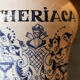 Signed pharmacy pot, marked Theriaca