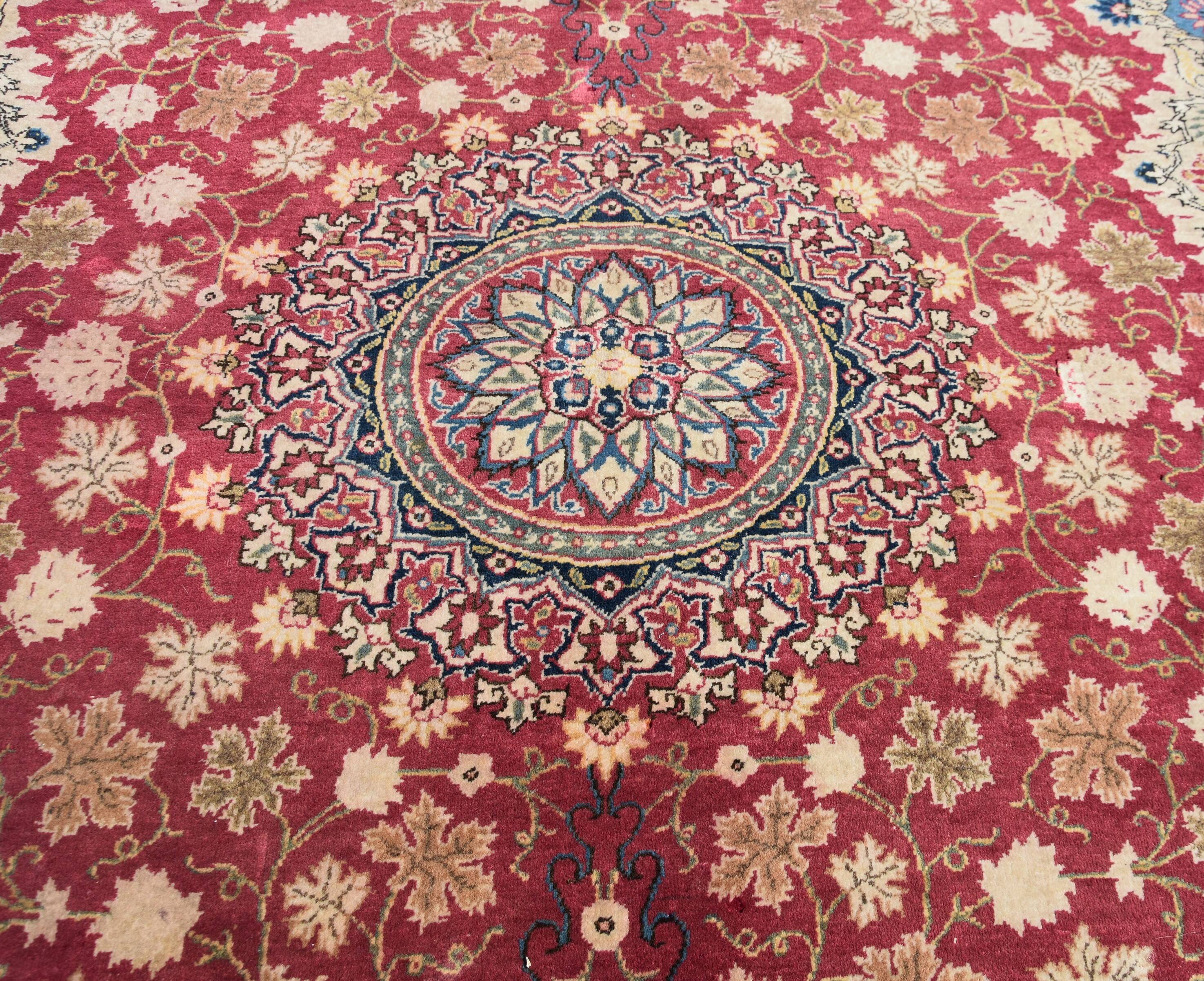 Oriental Iran Rug, Kashan Persian - 2.15 x 1.42 Meters