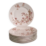 Dessert plates Hache Julien & Cie Vierzon