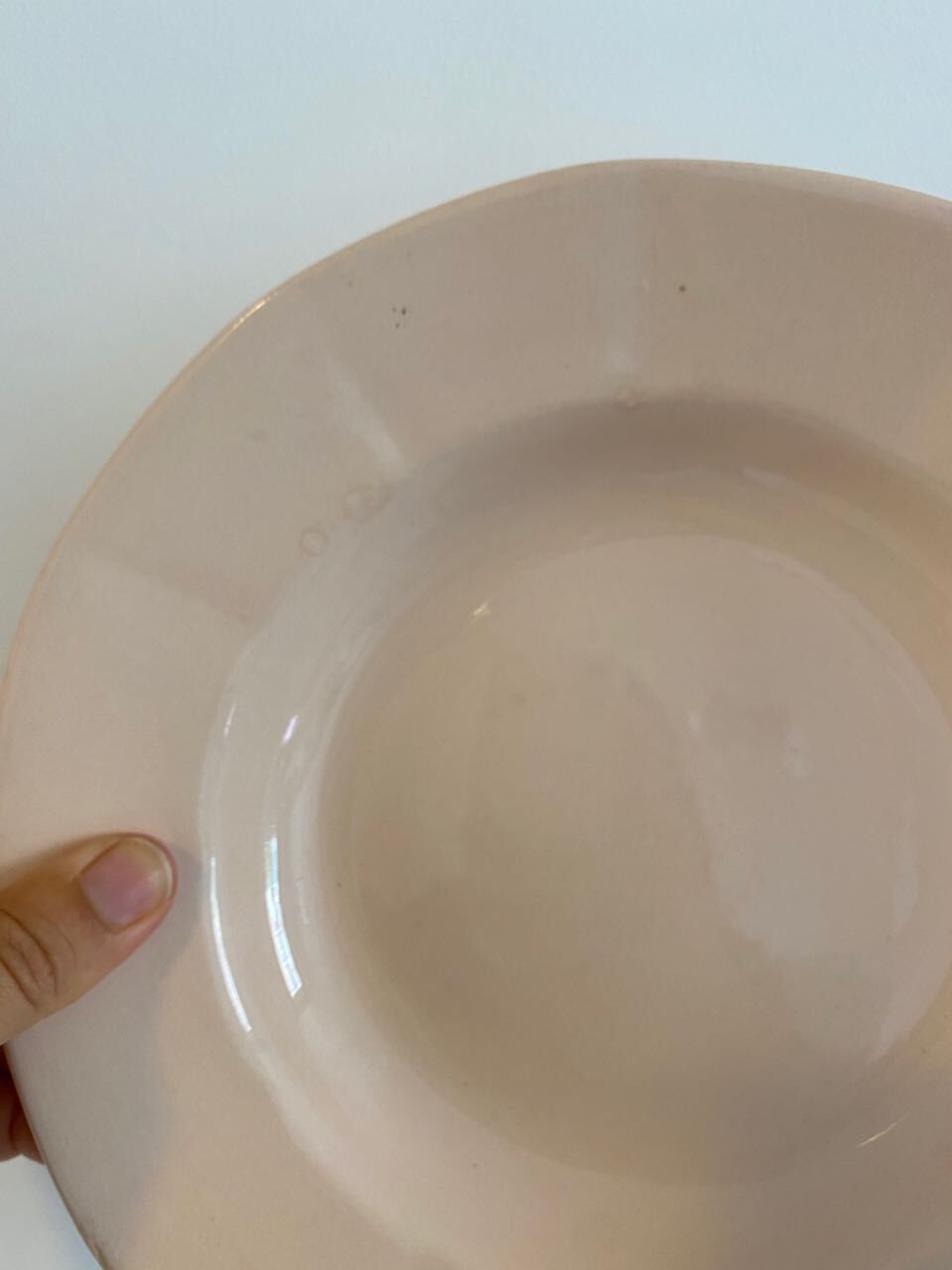 Service of powder pink hollow plates