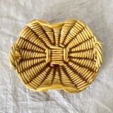 Vallauris braided effect slip butter dish