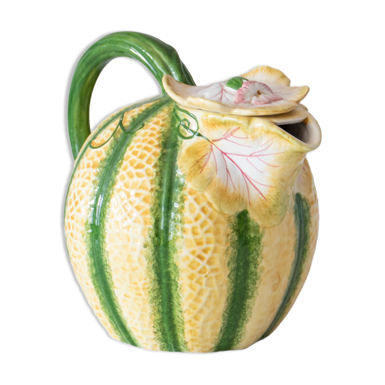 Rare old decanter in melon slurry