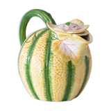 Rare old decanter in melon slurry