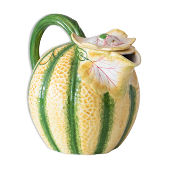 Rare old decanter in melon slurry