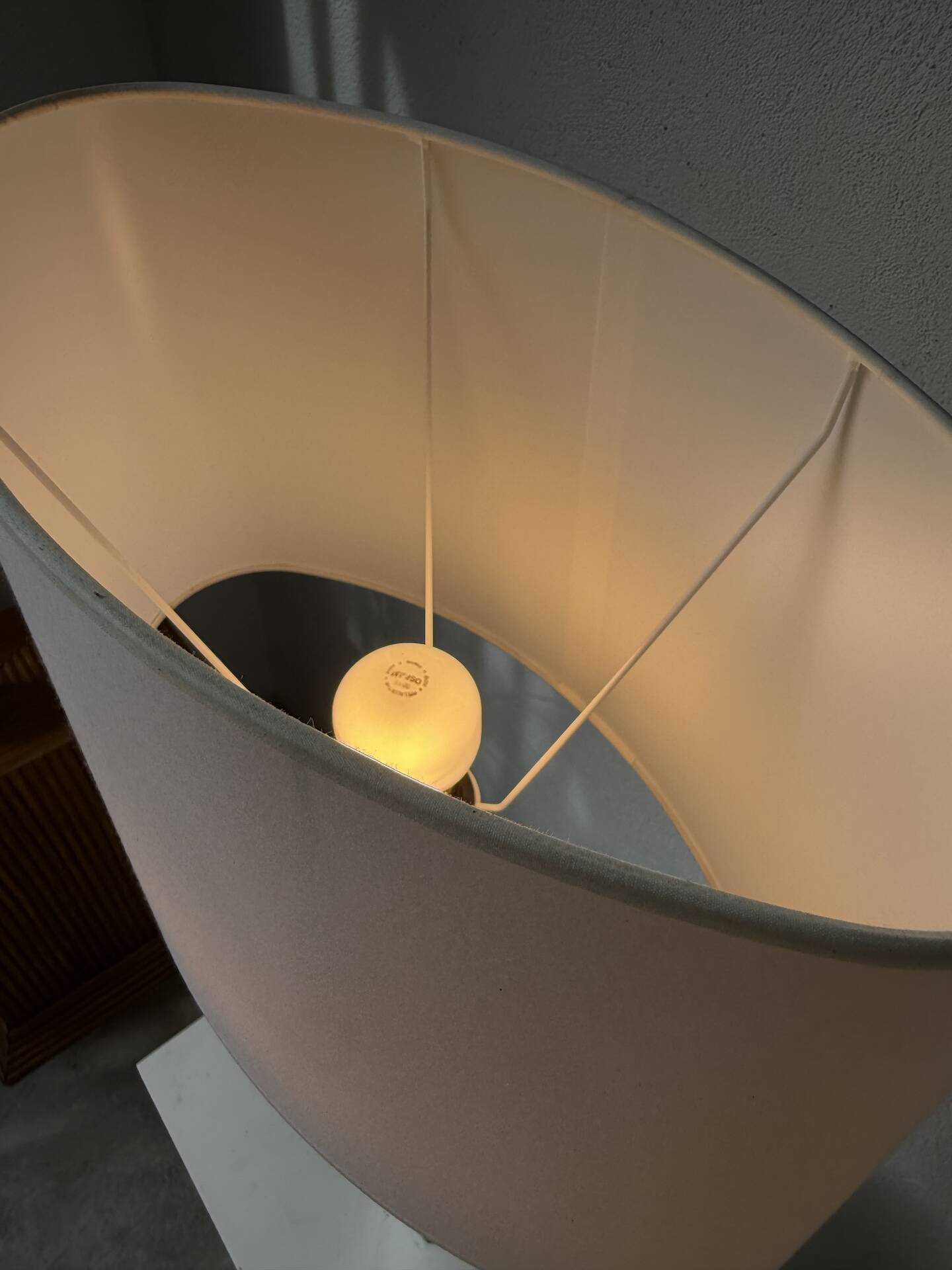 XL lamp made of aluminium 1980