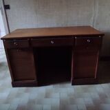 Bauhaus desk in solid oak