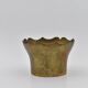 Brass pot plant cover