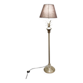 Lampe de sol vintage en forme de feuille d'ananas, années 1970