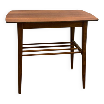 Table basse scandinave en teck années 60