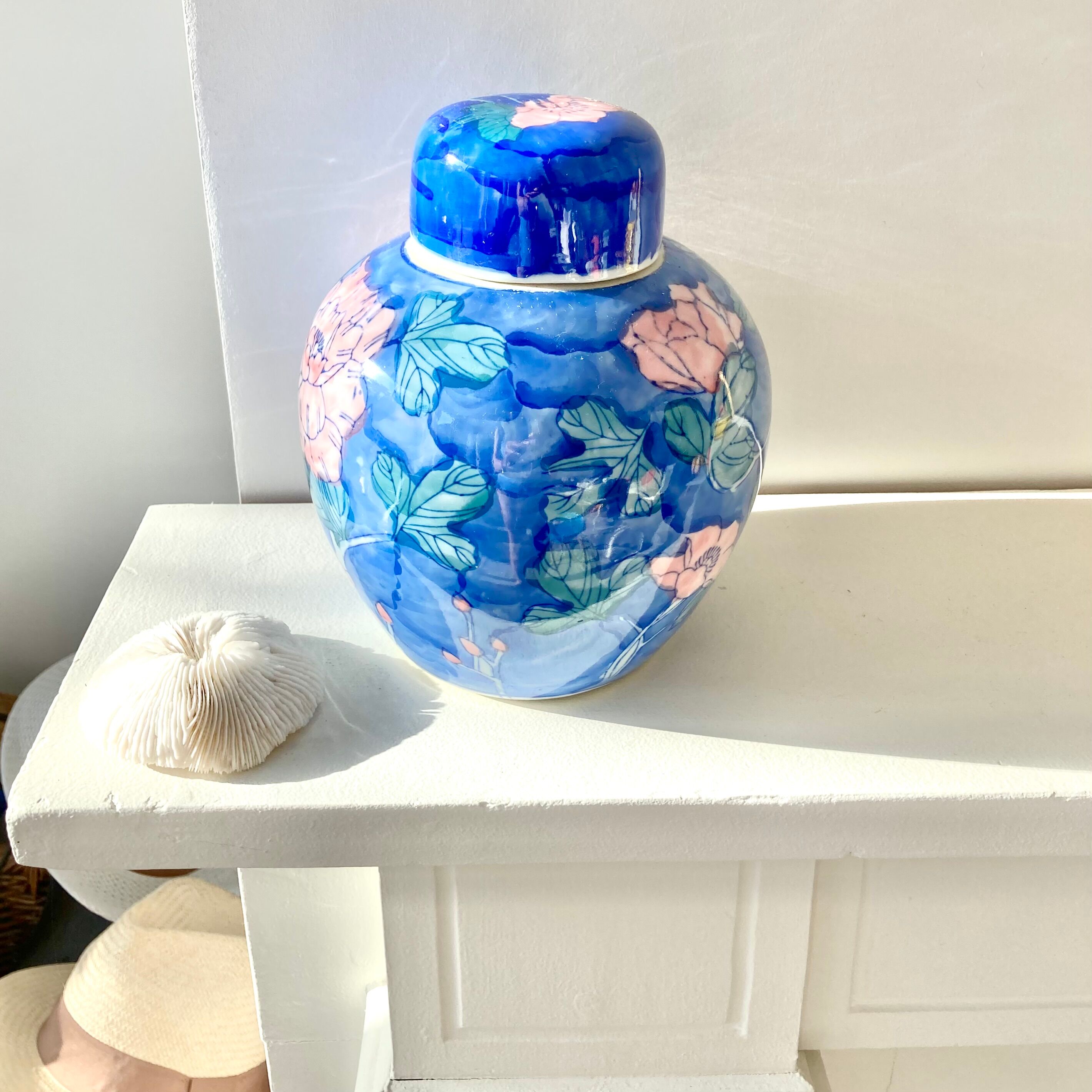 Ceramic ginger jar