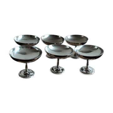 6 ice cream bowls Guy Degrenne