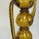 Large 20th century blown glass bottle