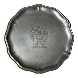 Pewter plate