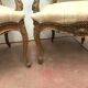 Pair of 20th century walnut rock armchairs