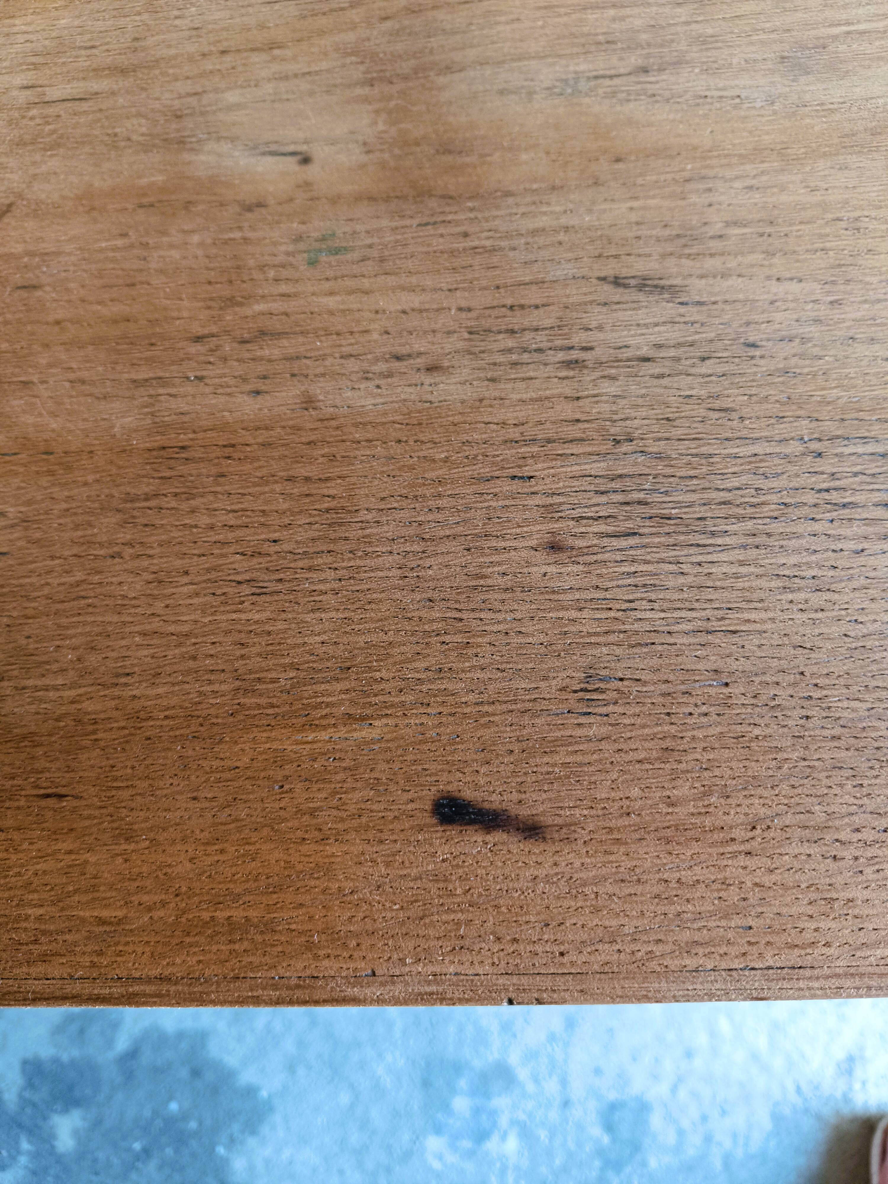 Antique solid oak desk