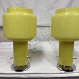 Pair of designer lamps from the 70s/80s
