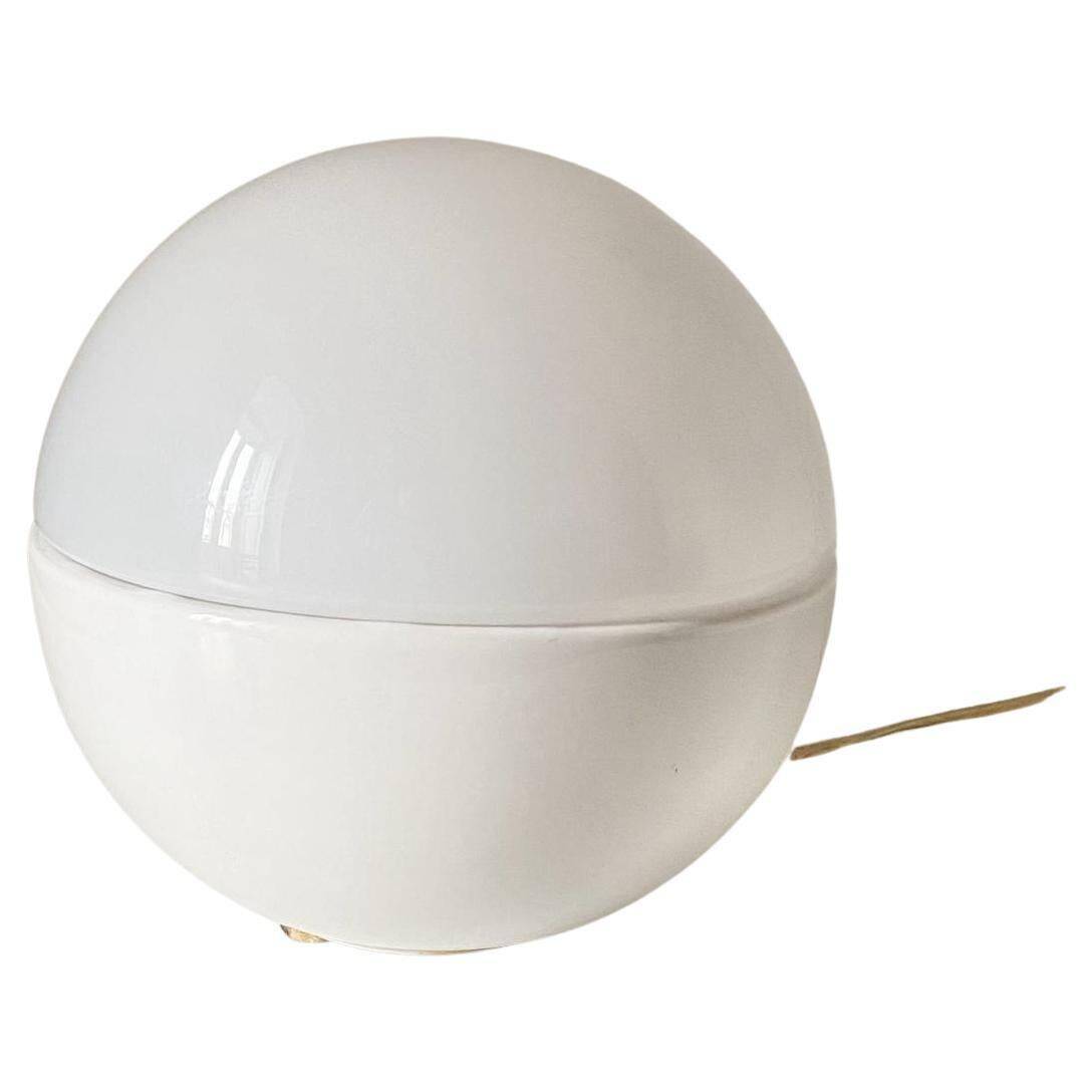 Ceramic and Murano glass table lamp, Lampalla model, Italy 1970s