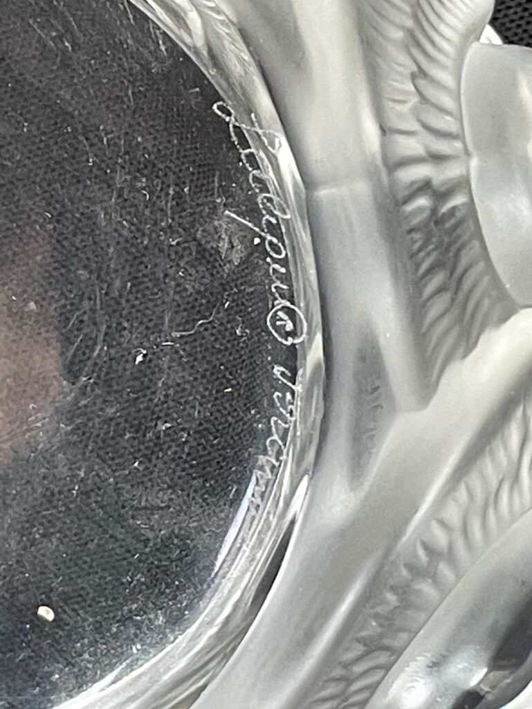 Ashtray – Gao model - Lalique R France