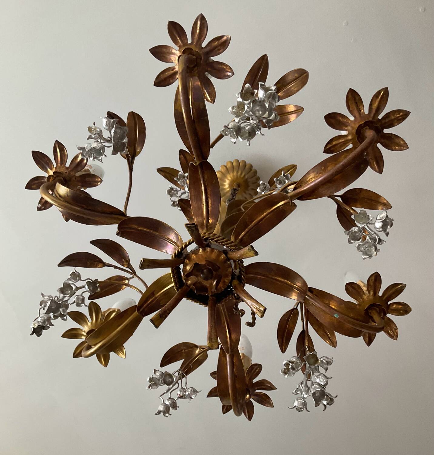 Lustre Hans Kögl Hollywood Regency des années 60