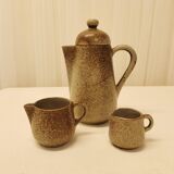 Ensemble cafetière, pot à lait et pot à eau