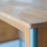 Oak desk called "supervisor"