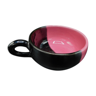 Two-coloured Vallauris breakfast cup