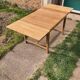 Dining table with extensions