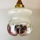 Purple art glass lamp in style of Mazzega, 1960s