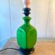 Vintage cracked ceramic lamp base