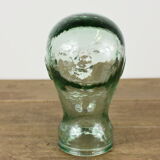 Decorative glass head