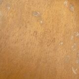 American office style armchair Viennese curved wood FISCHEL THONET 1950