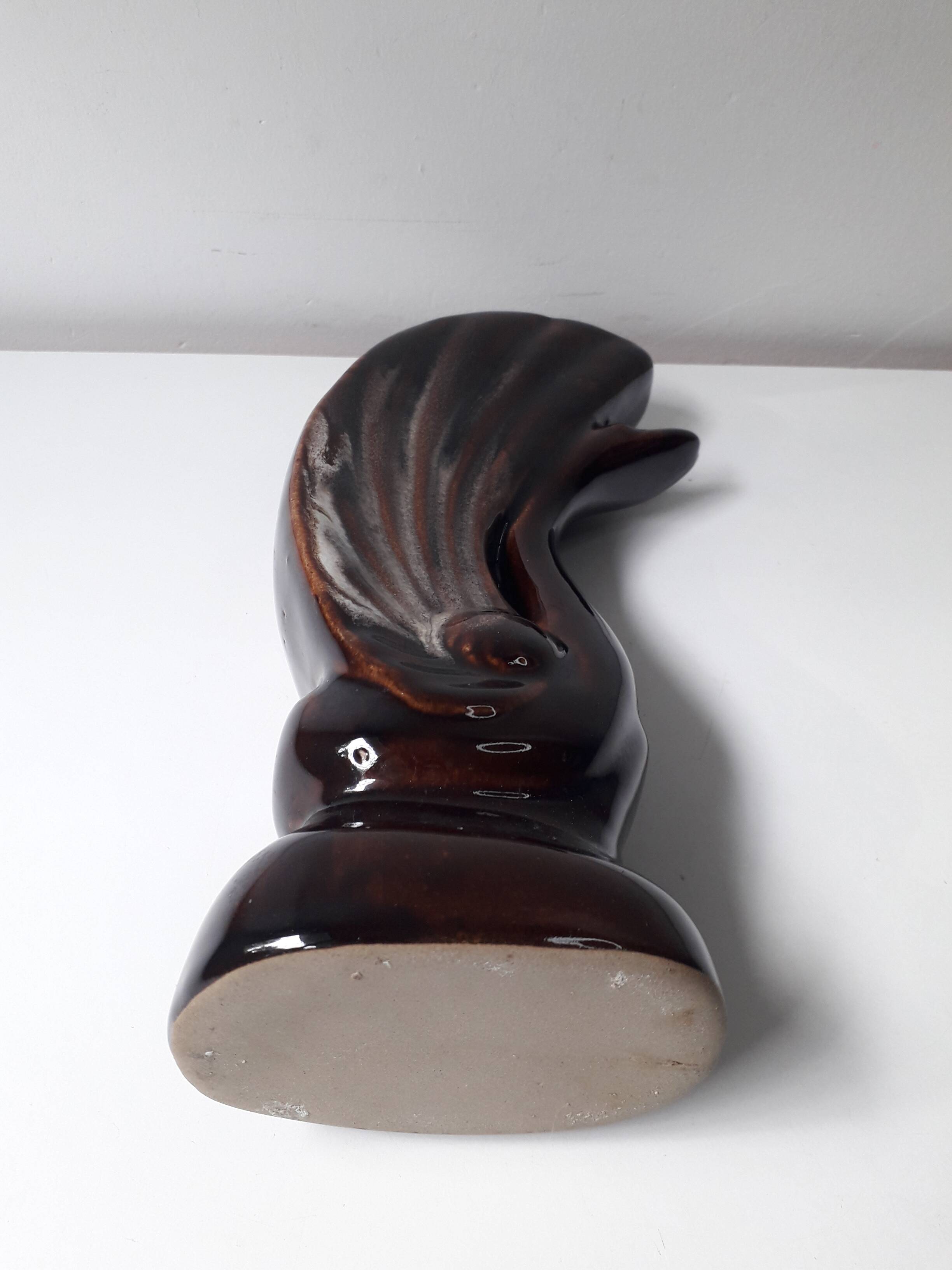 Vintage swan vase