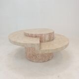 Magnussen Ponte Mactan Stone or Fossil Stone Coffee Table, 1980s